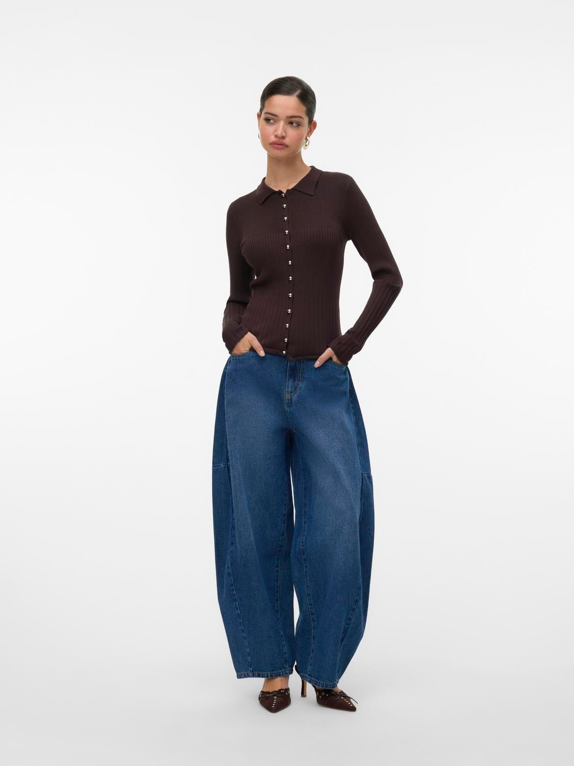 VMSIRI Pullover - Chocolate Torte - VERO MODA & VILA Bergvik